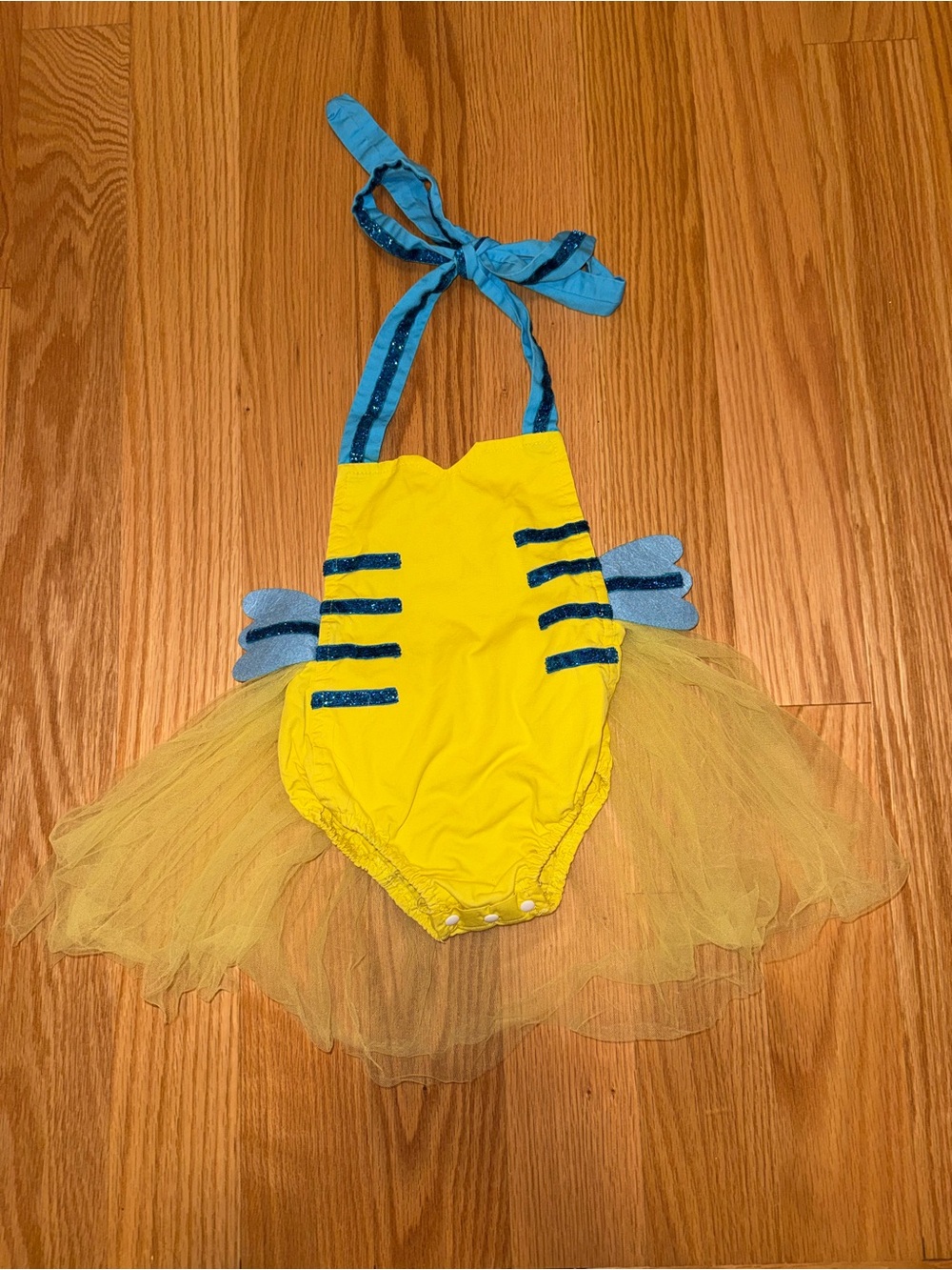 Flounder baby girl Halloween costume